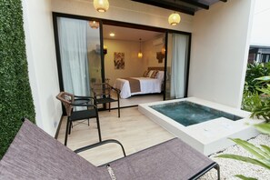 1 bedroom, WiFi, bed sheets - Cozy private studio with WiFi, AC, jacuzzi, volcano views, 8min drive to Fortuna (La Fortuna)