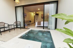 1 bedroom, WiFi, bed sheets - Cozy private studio with WiFi, AC, jacuzzi, volcano views, 8min drive to Fortuna (La Fortuna)