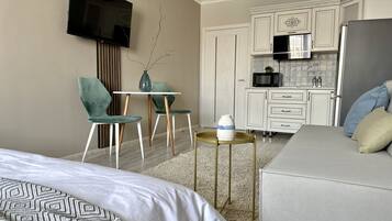 1 chambre, fer et planche à repasser, Wi-Fi, draps fournis