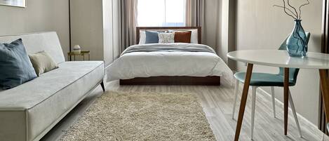 1 chambre, fer et planche à repasser, Wi-Fi, draps fournis