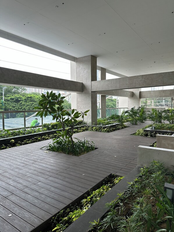 Enceinte de l’hébergement