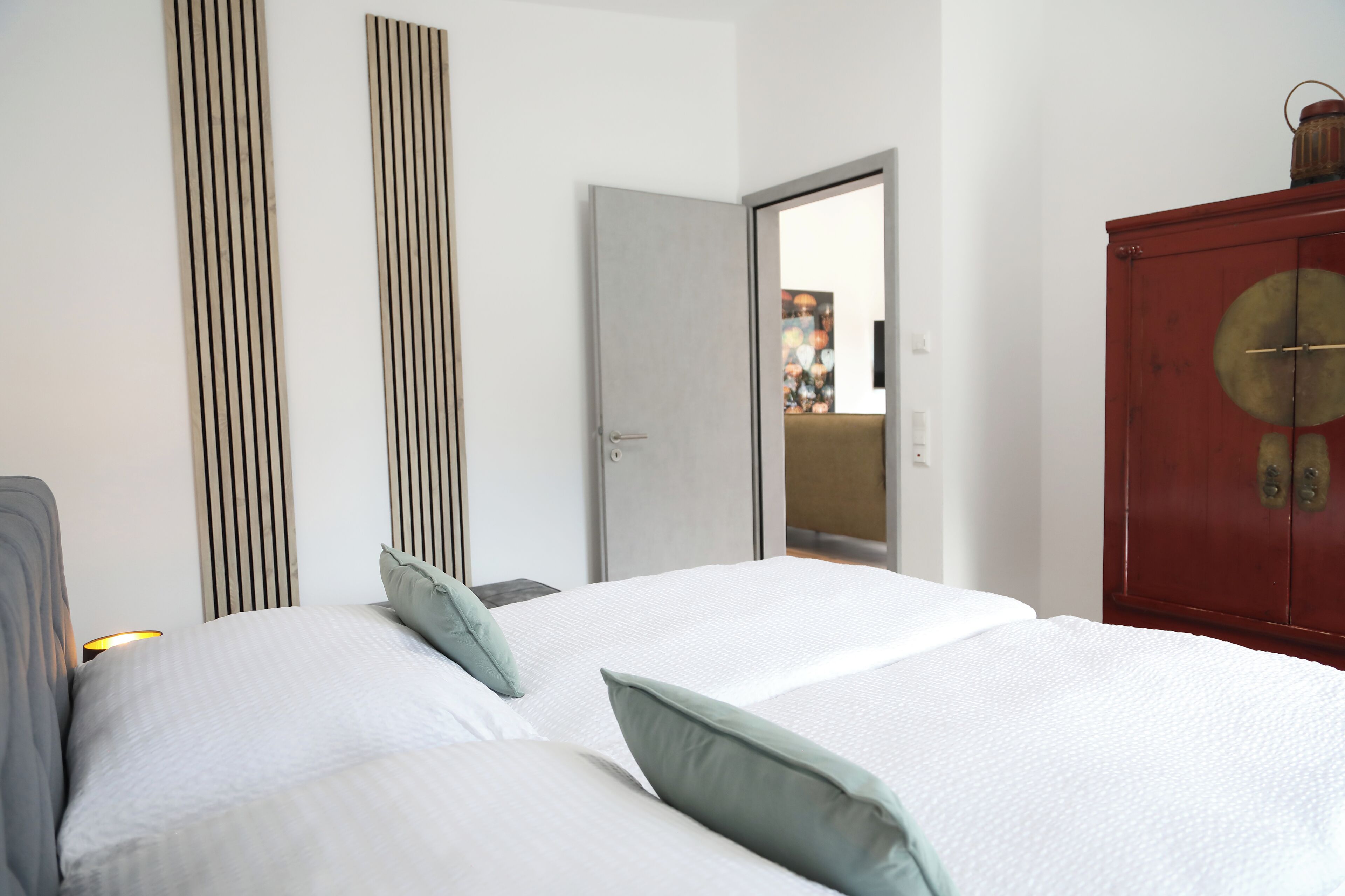 1 Schlafzimmer, Reisekinderbett, WLAN, Bettwäsche