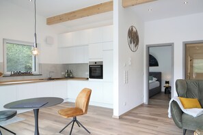 Interior - Penthouse with whirlpool, 2 balconies and fantastic panoramic view of the Moselle (Treis-Karden)