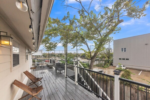 Terrace/patio - NEW! Comfy Apt 4 in Historic Museum District (Houston)