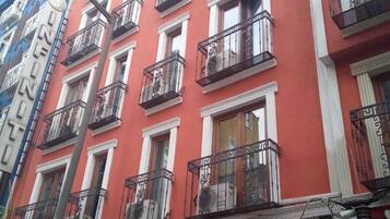 Voorkant van accommodatie