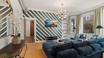 TV, table football, offices