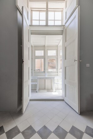 Lyxlägenhet - utsikt mot staden | 3 sovrum, strykjärn/strykbräda, gratis wi-fi och sängkläder