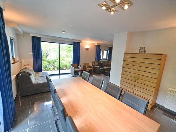 Living room - Well-kept Apartment With Fireplace Near Durbuy (Durbuy)