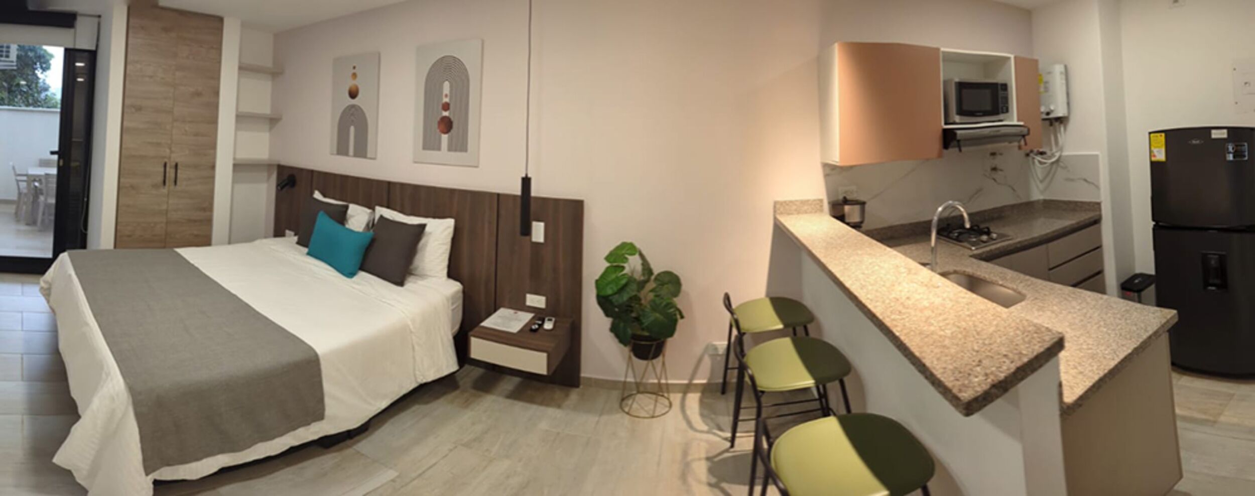1 Schlafzimmer, Bettwäsche aus ägyptischer Baumwolle