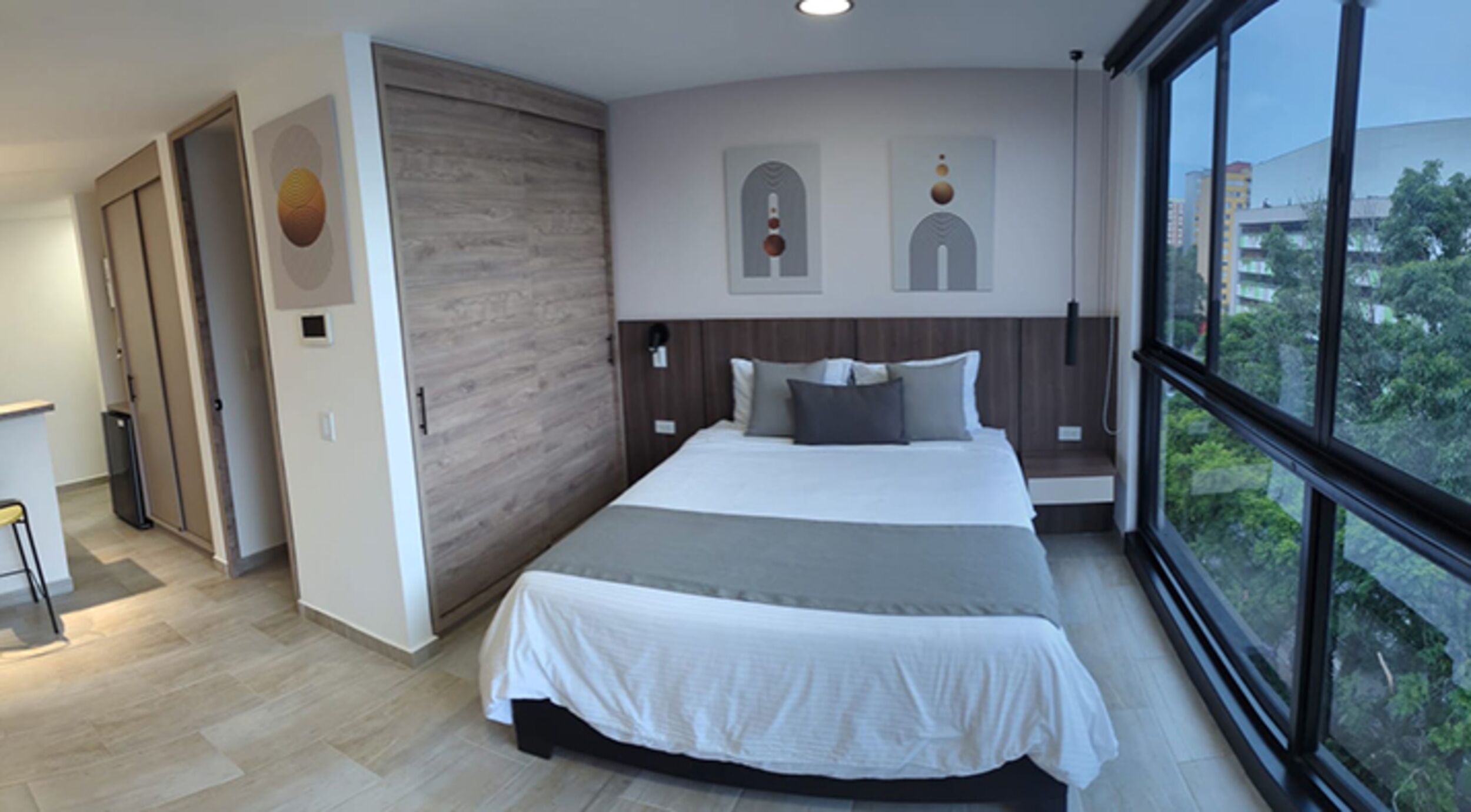 1 Schlafzimmer, Bettwäsche aus ägyptischer Baumwolle