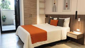Luxury Apartment, Terrace, City View | 1 bedroom, Egyptian cotton sheets, premium bedding, minibar