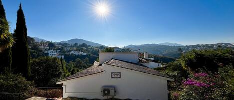 Blick von der Unterkunft