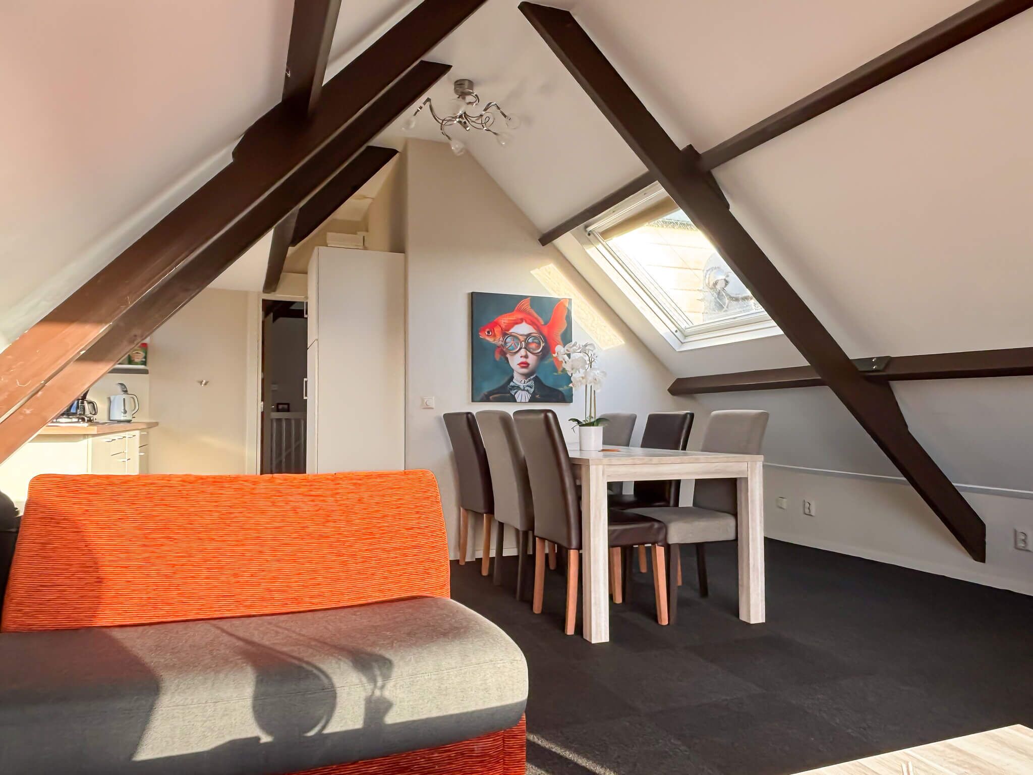 Standaard appartement, 4 slaapkamers, uitzicht op zee | Woonruimte