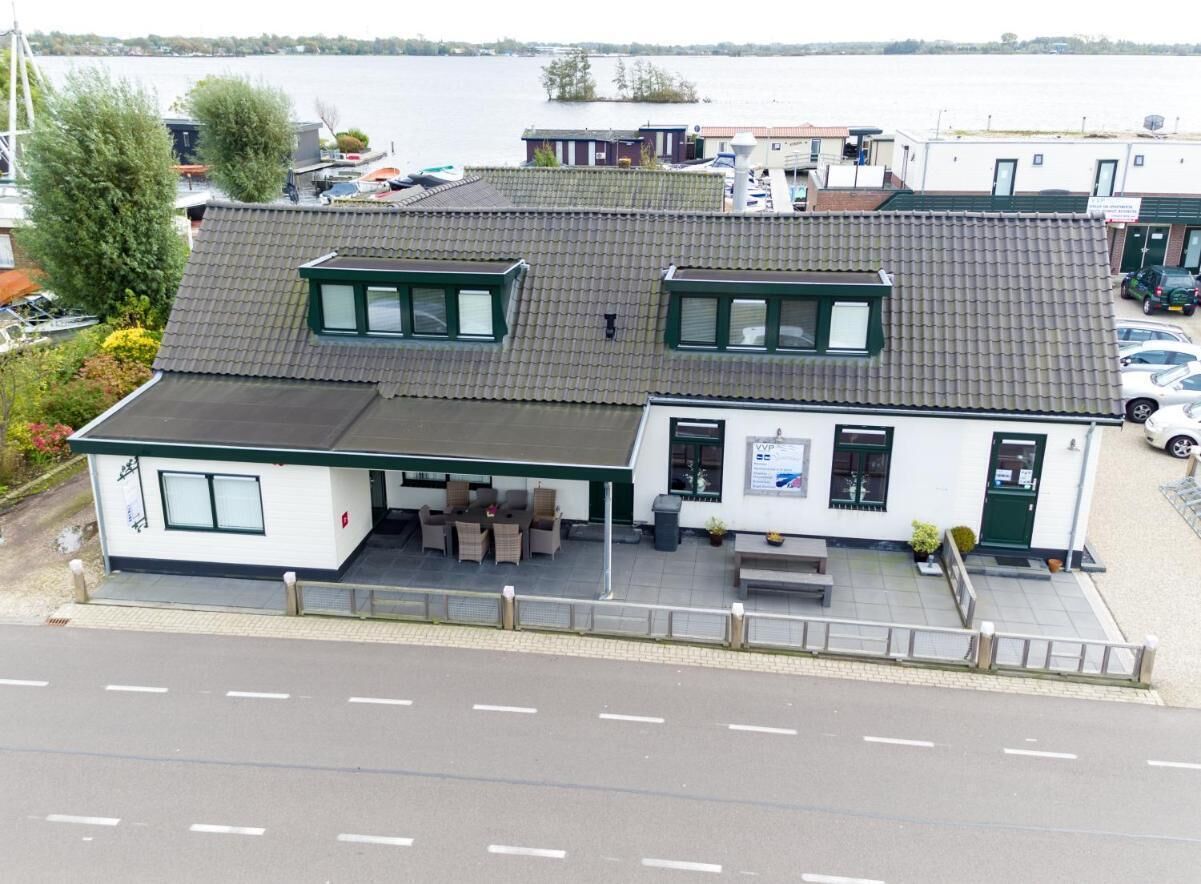 Voorkant van accommodatie