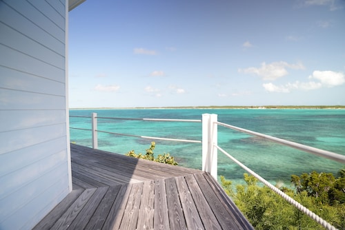 Cat Island Paradise . Overlooking turquoise waters and sky, sunrise and sunset.