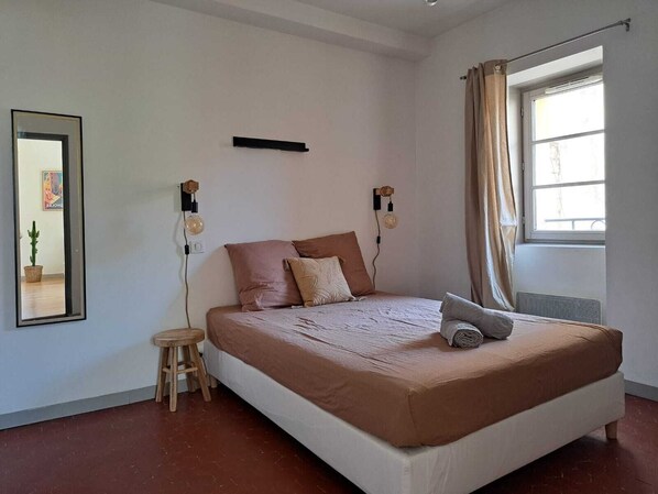 1 Schlafzimmer, Bügeleisen/Bügelbrett, Internetzugang, Bettwäsche