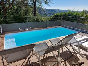 A heated pool - Cinette - Air conditioning & Swimming pool (Cotignac)