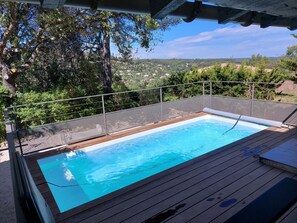 Opvarmet pool