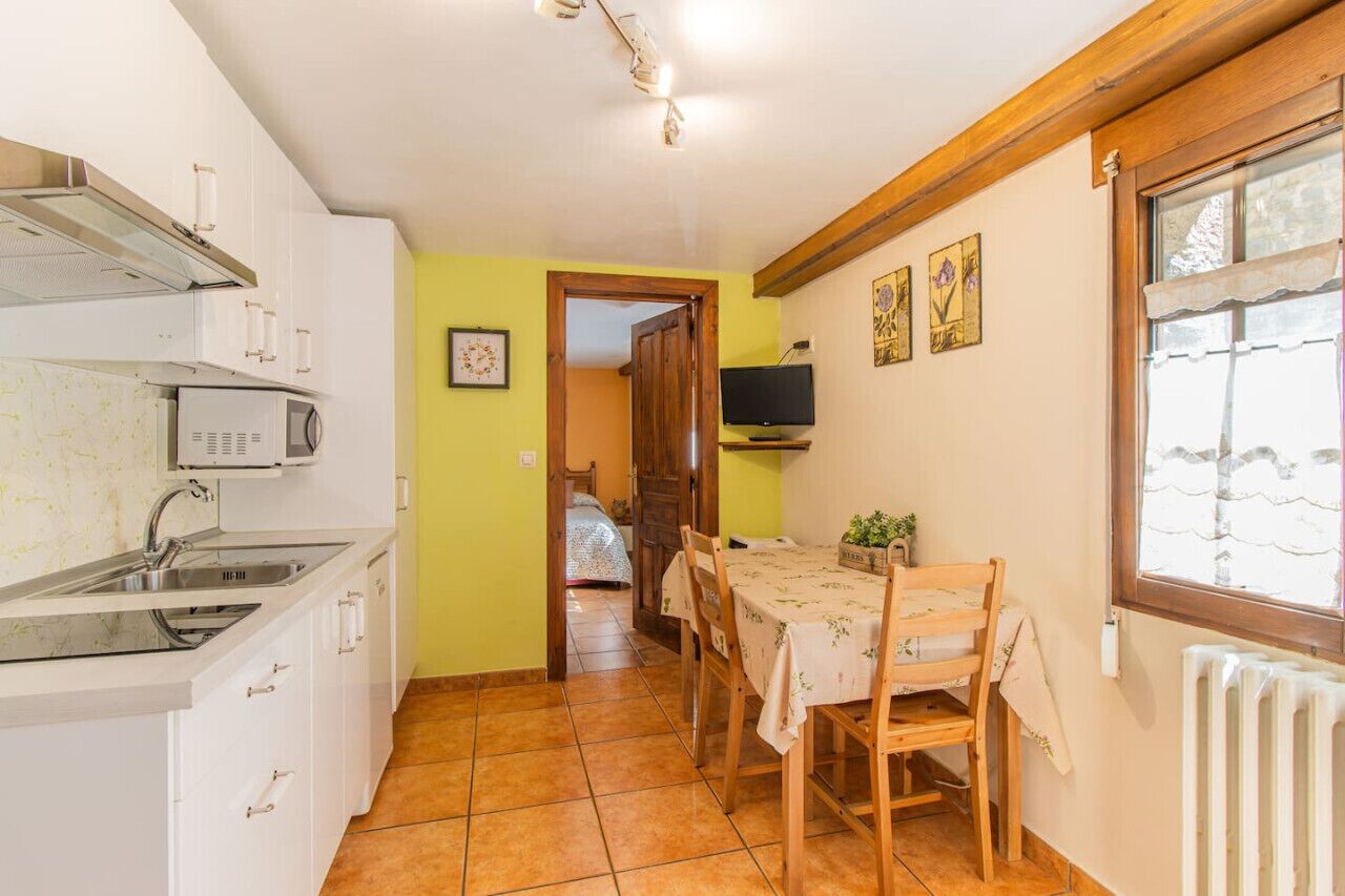 Microones, forn, placa de cuina i cafetera i tetera 