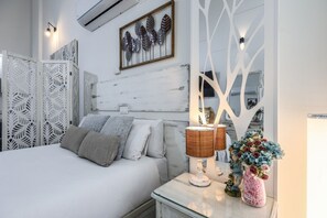 1 habitación, tabla de planchar con plancha, wifi gratis y ropa de cama 