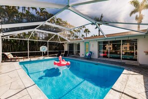 Una piscina climatizada
