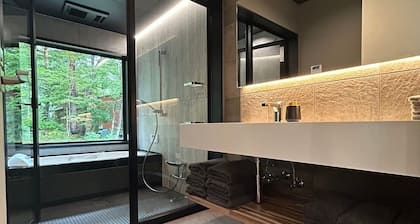 Flagpole Villa Hakuba, a newly built one-room rental villa in Misorano, Hakuba Village, will open in the winter of 2024!