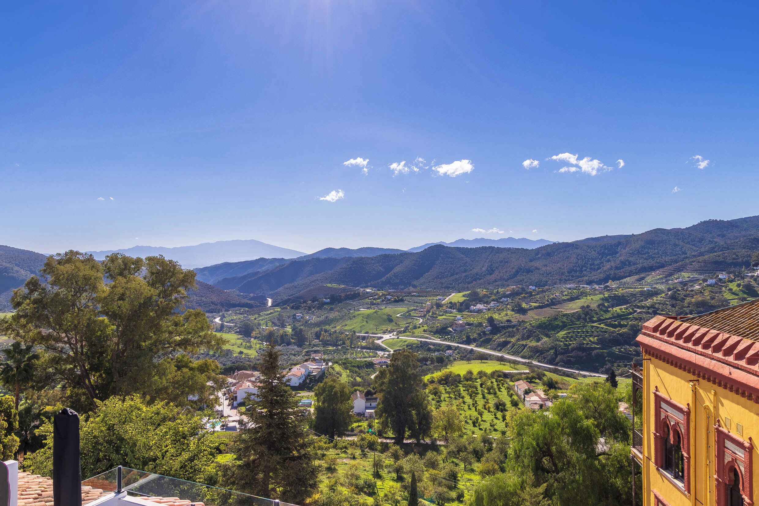 Uitzicht vanuit accommodatie