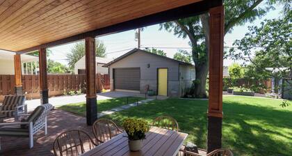 Stylish centrally located 5-bedroom house in enjoyable Cedar City with AC, WiFi