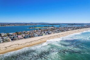 Sun loungers, beach towels
