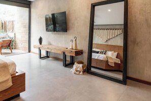 1 chambre, fer et planche à repasser, Wi-Fi, draps fournis