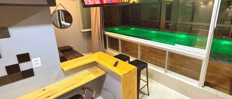 Basic Apartment, Balcony, Pool View | 2 bedrooms, free WiFi