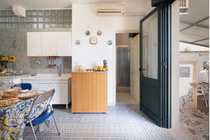Ferienhaus, 1 Schlafzimmer, Raucher, Gartenblick | Innenbereich