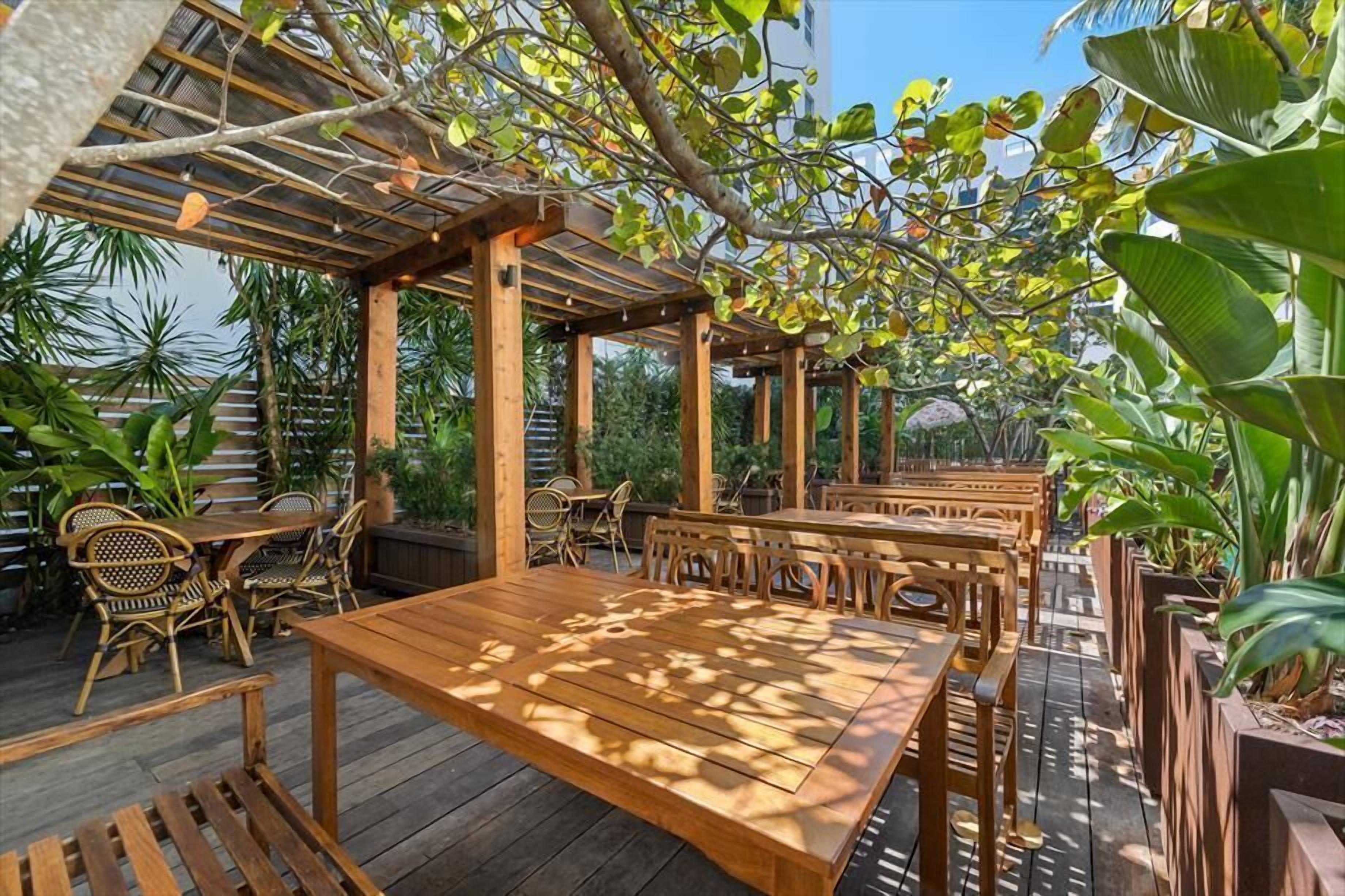 Opções para refeição ao ar livre