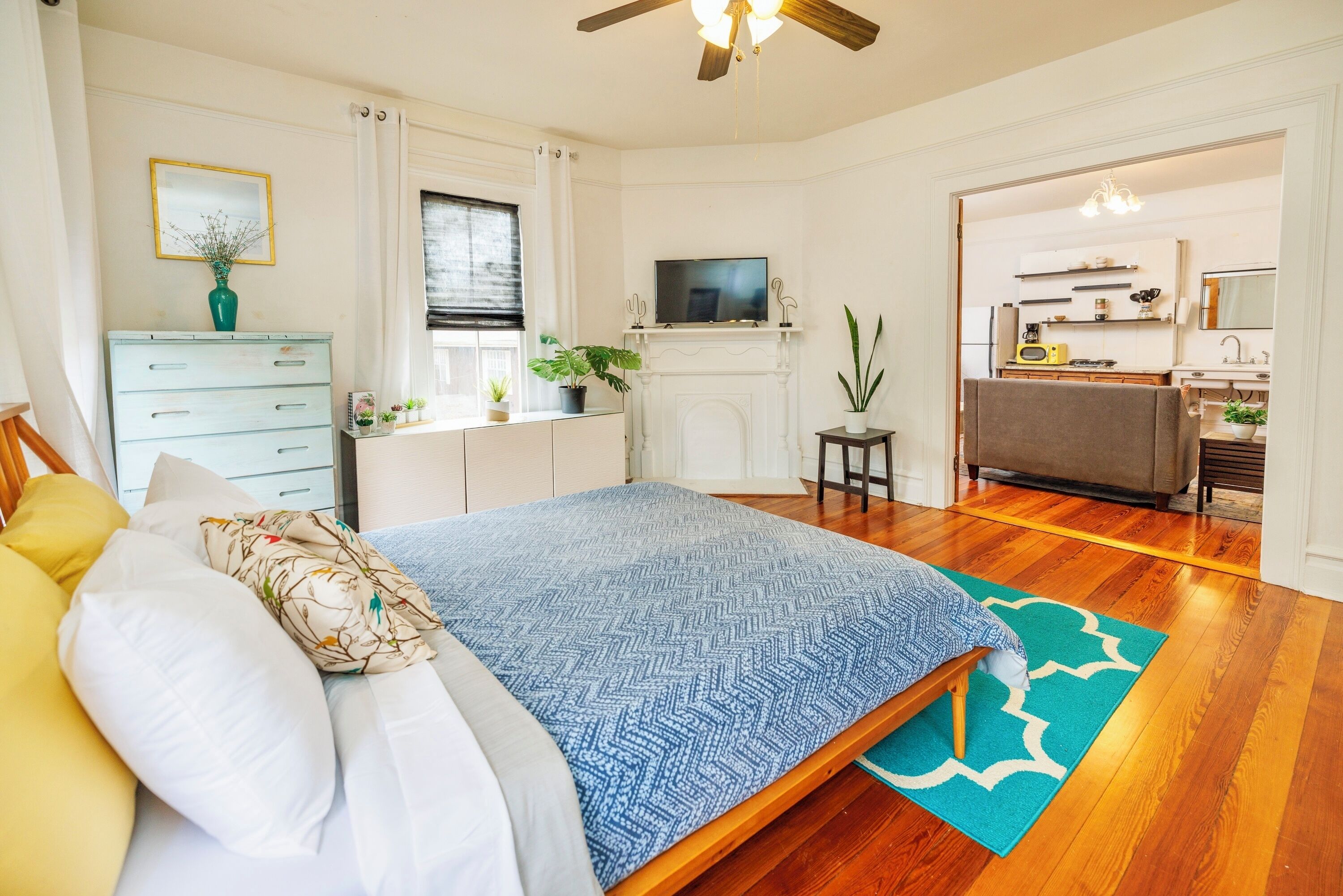 1 bedroom, desk, iron/ironing board, free WiFi