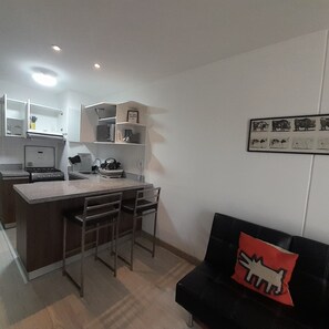 Interior - Apartment with ocean view to the horizon  (Chorrillos)