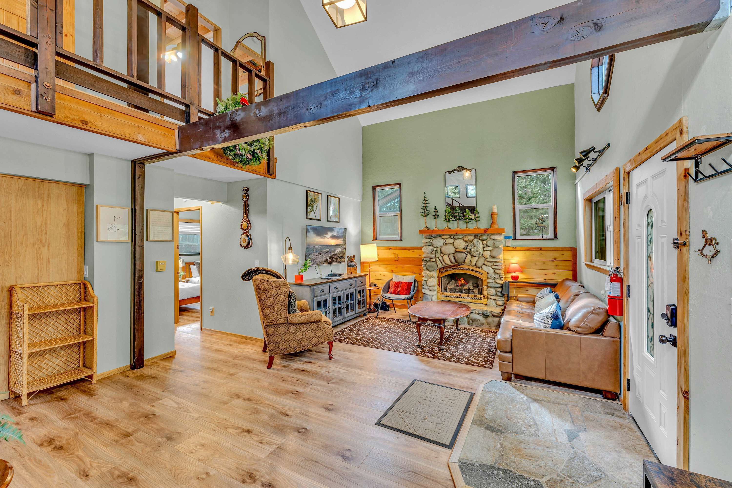 Télévision, cheminée