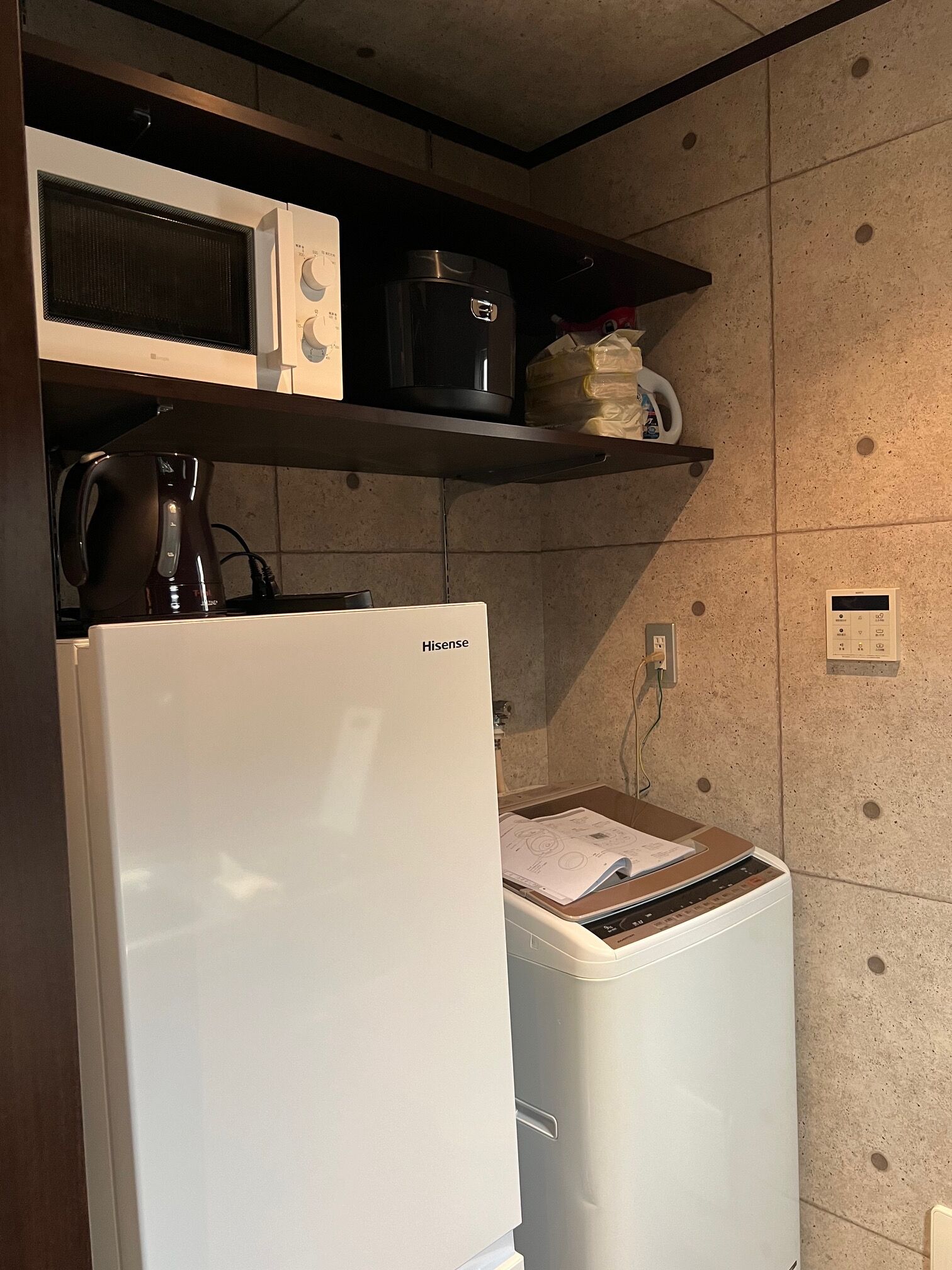 奢華套房, 城市景觀 | 私人廚房 | 電冰箱、微波爐、爐台、電鍋