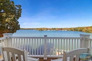 Property grounds - Green Lake Luxury Home with Deck Hot Tub Pier Sunset Views (Elkhorn)