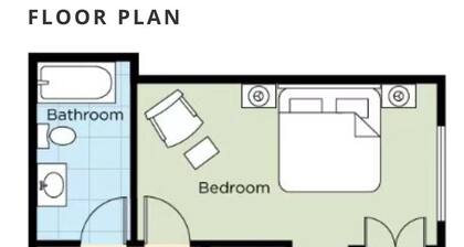 600 sq ft 1-bedroom condo in Old Town Alexandria. Perfect for the Inauguration!