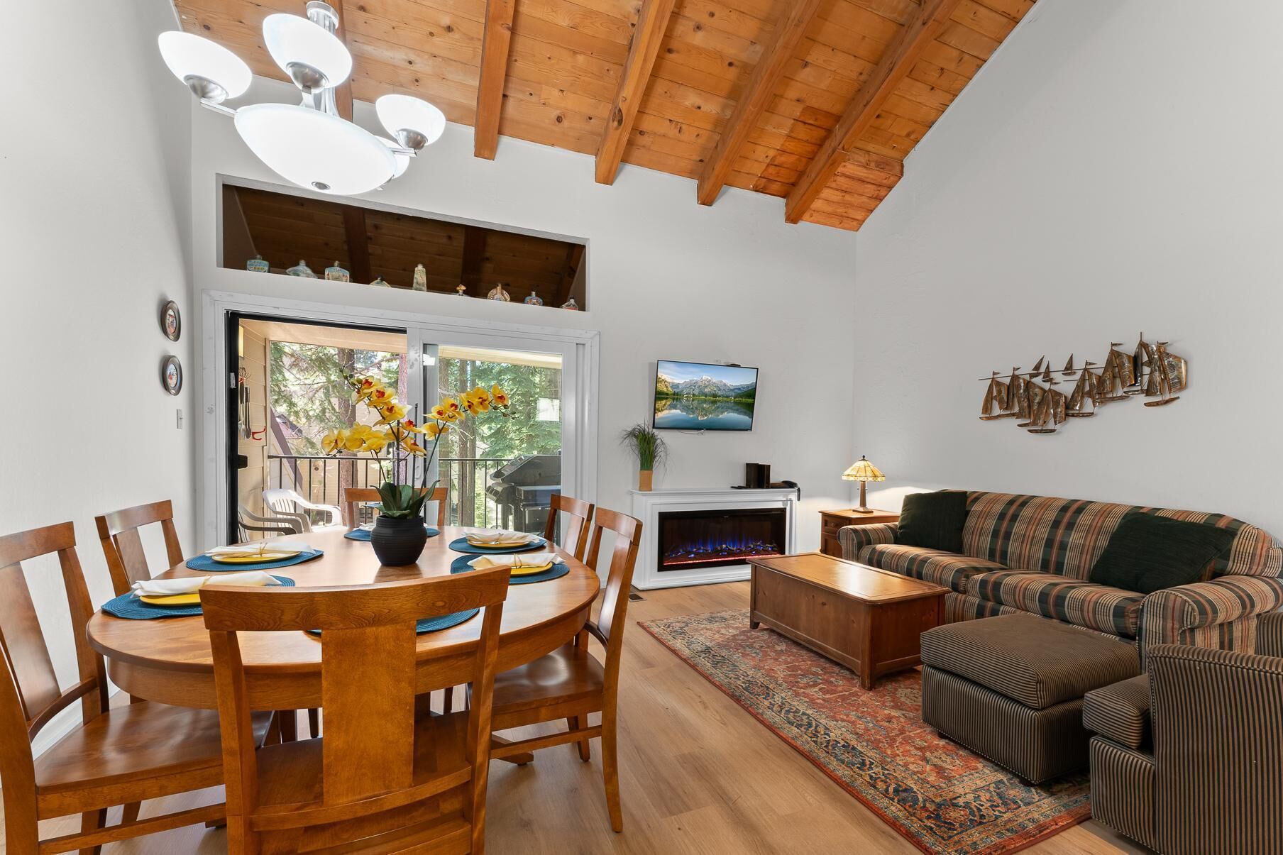 Ferienhaus, Mehrere Betten (Lake Escape) | Wohnbereich