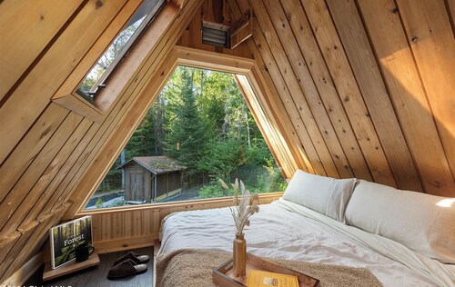 Modern Adirondack A-Frame Retreat