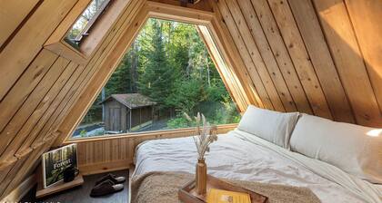 Modern Adirondack A-Frame Retreat
