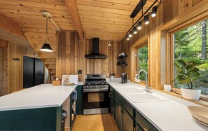 Cookware/dishes/utensils, spices, paper towels