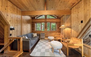 TV connectée, cheminée