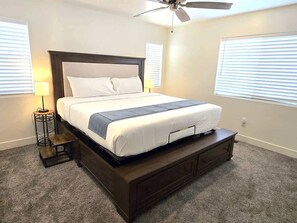 3 bedrooms, iron/ironing board, free WiFi, bed sheets