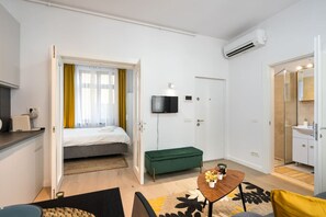1 Schlafzimmer, Bügeleisen/Bügelbrett, WLAN