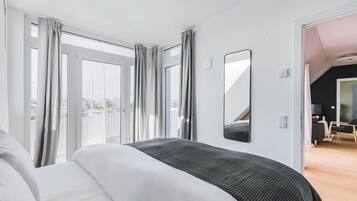 2 slaapkamers, een strijkplank/strijkijzer, wifi, beddengoed