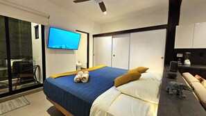 1 bedroom, iron/ironing board, travel cot, free WiFi