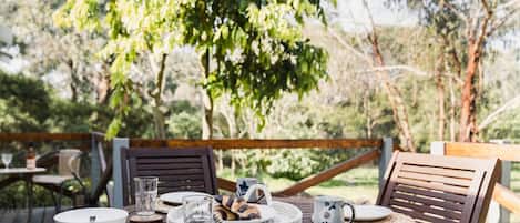 Outdoor dining