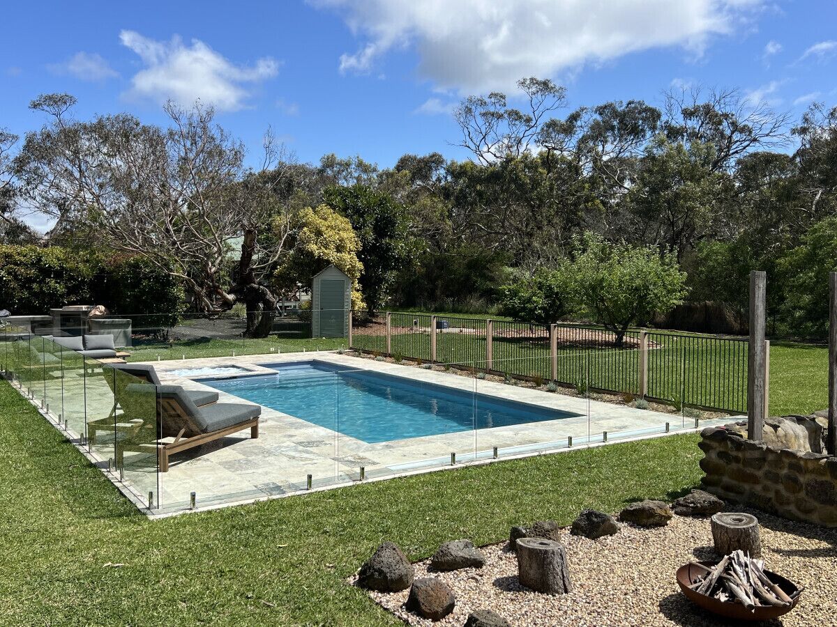 Et oppvarmet basseng